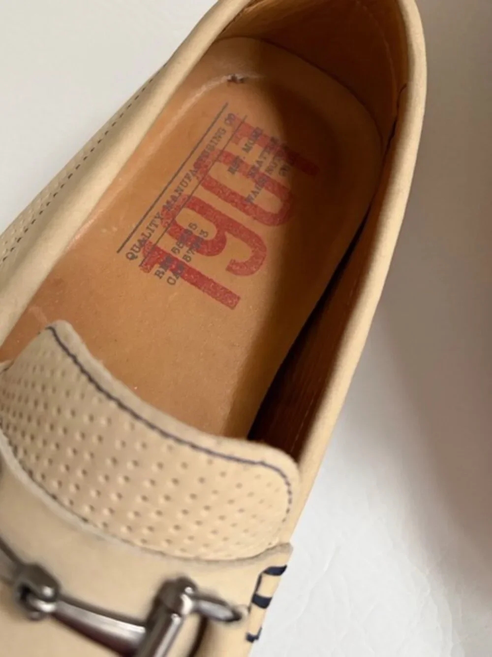 901 Suede Men’s Driving Moccasins Loafers MStorino Horse Bit Shoes Sand 10